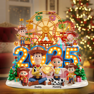 Funny Holiday Acrylic Light Box - Personalized Gifts For Family 02paqn131125-Homacus