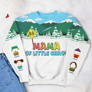 Personalized Gifts For Mom 3D Shirt, Mama Of Little Chaos 04TOLU180325HG-Homacus