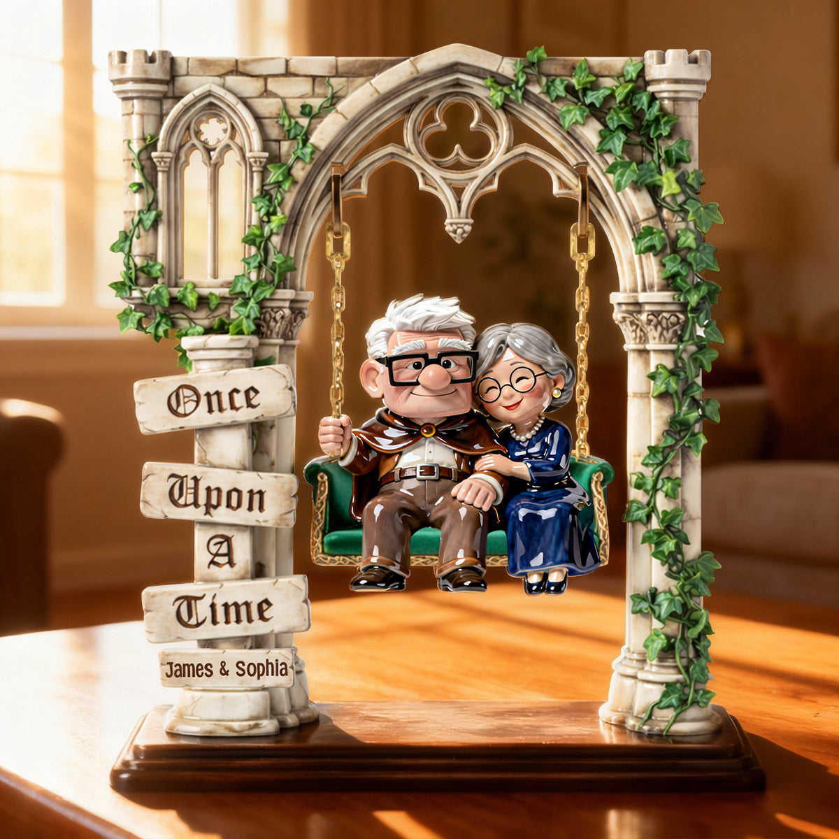 Forever Couple Acrylic Plaque - Personalized Gifts For Couple 05OHTN040226-Homacus