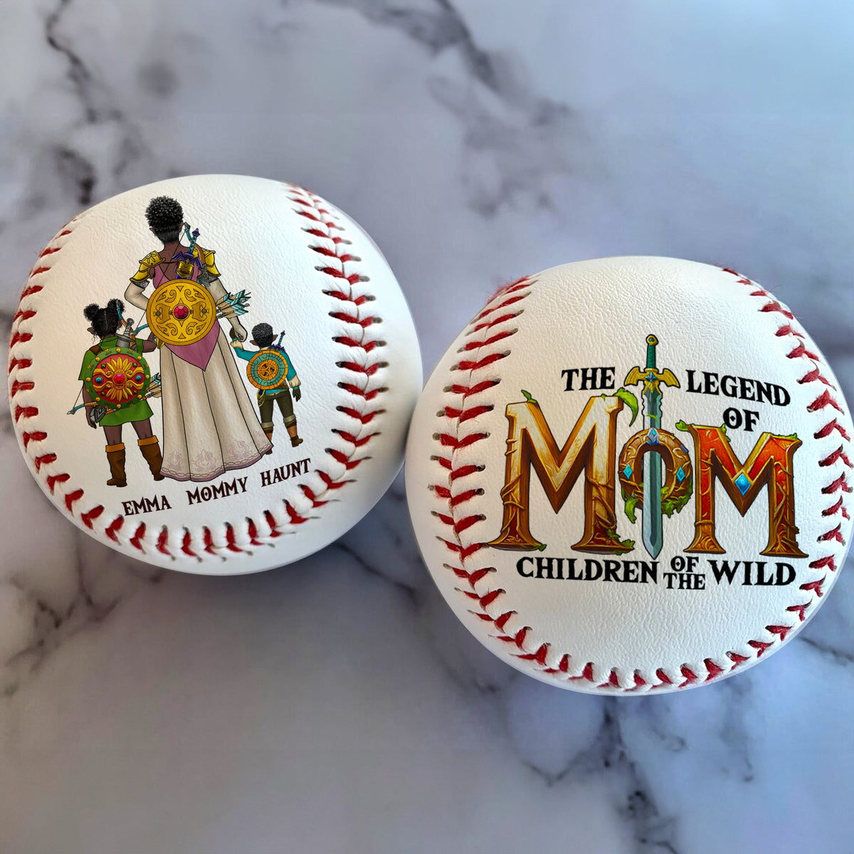Personalized Gift For Mom Baseball Mother's Day - Legend Of Mom 02HULU060425HG-Homacus
