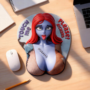 Naughty Couple 3D Mouse Pad With Armrest - Personalized Gifts For Couple 02huqn311225-Homacus