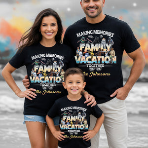Timeless Family Summer Vacation Matching Shirts, Personalized Gifts For Families 02qhtn190626-Homacus