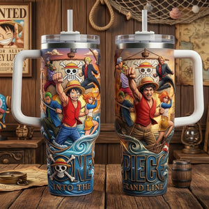 Ocean Adventure Crew Tumbler - Personalized Gift 03NATN180326-Homacus