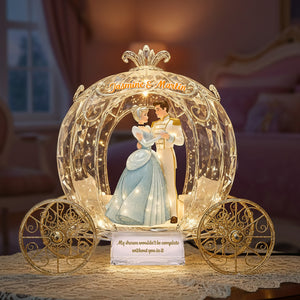 Romantic Fairytale Couple Light Box - Personalized Gifts For Couple 07kimg161225-Homacus