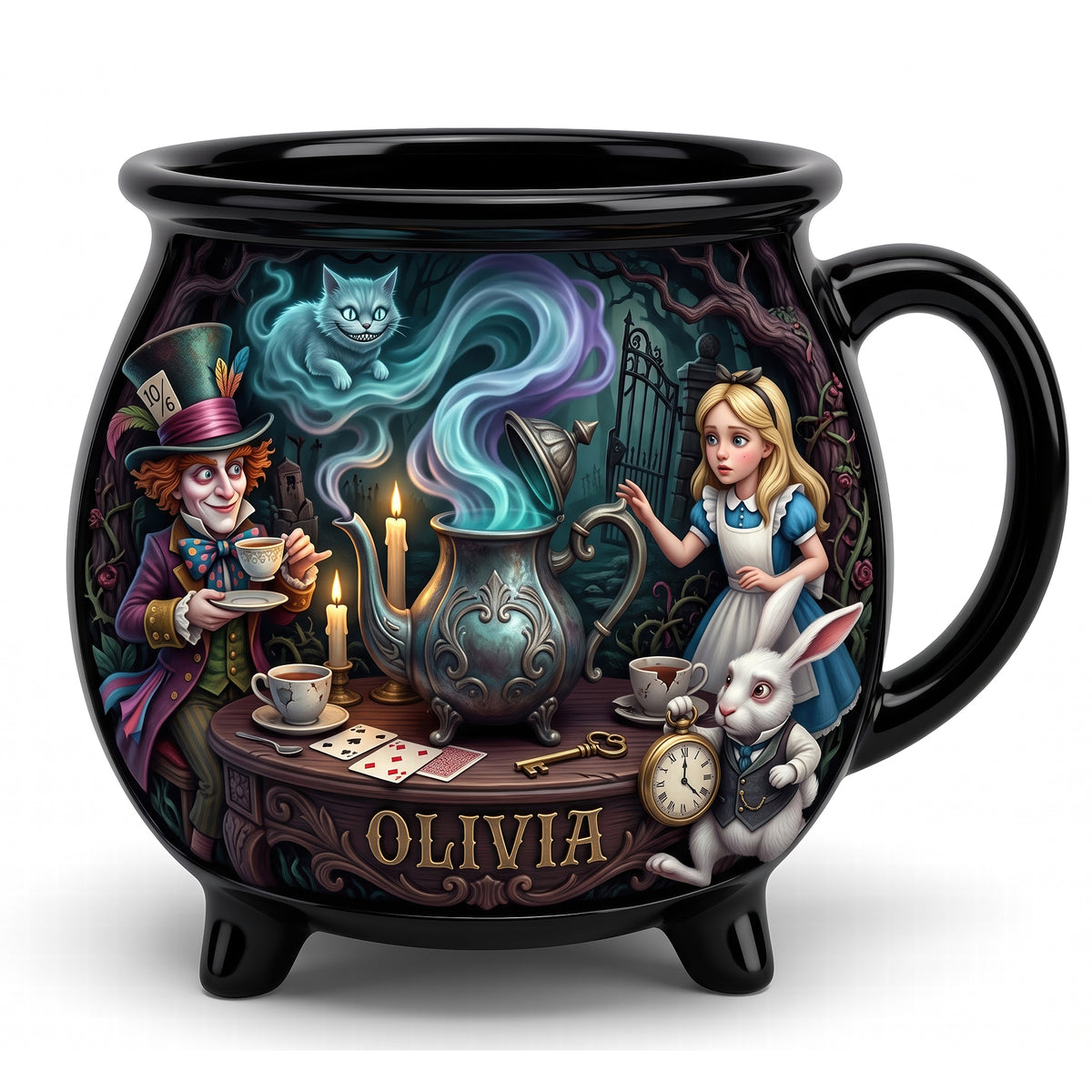 Whimsical Cauldron Mug - Personalized Gifts For Fantasy Lovers 05HAQN200826