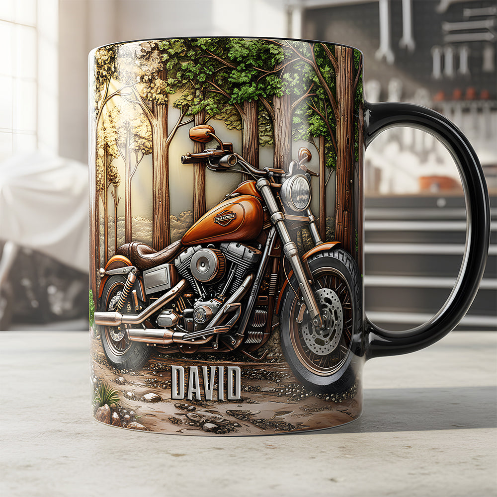 Adventure Mug Personalized Gifts For Motorcycle Lover 04TODT041225-Homacus