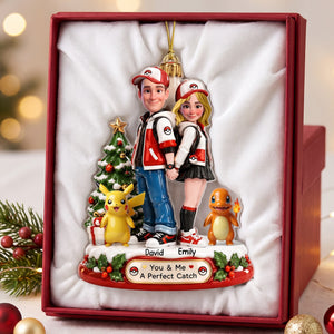 Perfect Match Acrylic Ornament, Personalized Gifts For Couple 06qhqn280826-Homacus