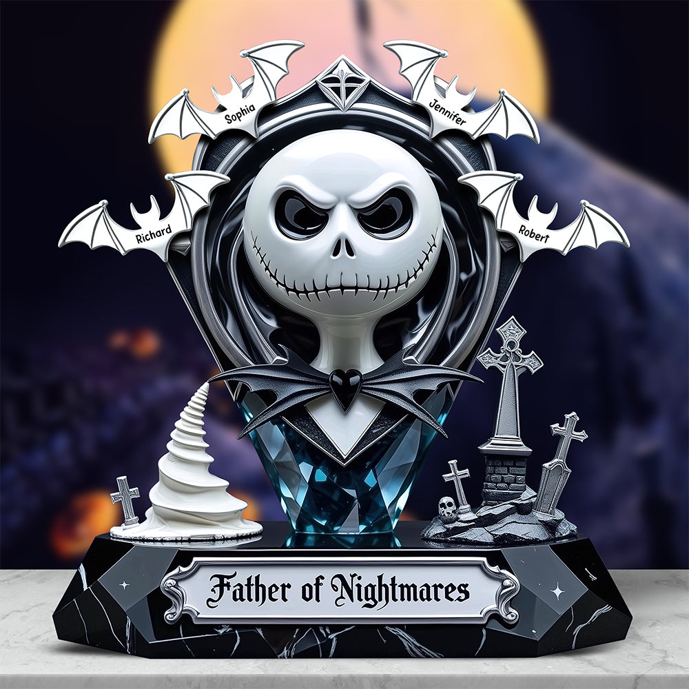 Father Of Nightmares Acrylic Plaque Personalized Gifts For Dad 03TGQN030525-Homacus