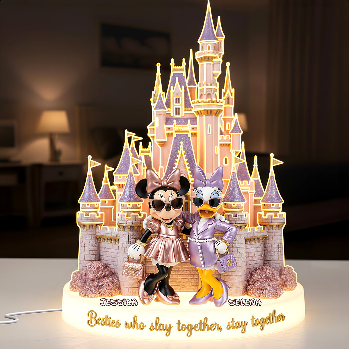 Slay All Day Besties Light Box - Personalized Gift For Besties 04PGLU281125-Homacus