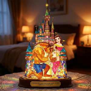 Fairytale Couple Light Box, Personalized Gifts For Couple 04OHMG021225-Homacus