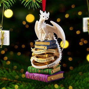 Personalized Gifts For Book Lovers Christmas Ornament 02kita250925-Homacus