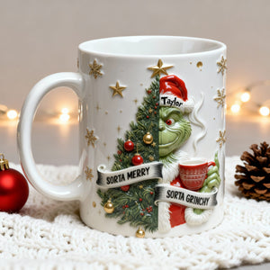 Personalized Annoyed Merry Spirit Mug 05QHLU201125-Homacus
