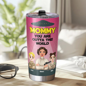 Personalized Gifts For Mom Tumbler 02katn270225hg Mommy You're Outta This World-Homacus
