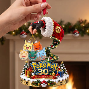 30th Anniversary Acrylic Ornament - Personalized Christmas Gifts For Family 02ohtn180926