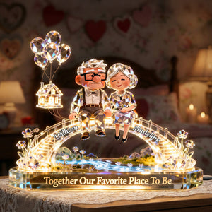 Loving Couple Light Box - Personalized Gifts For Couples 04ohmg170126