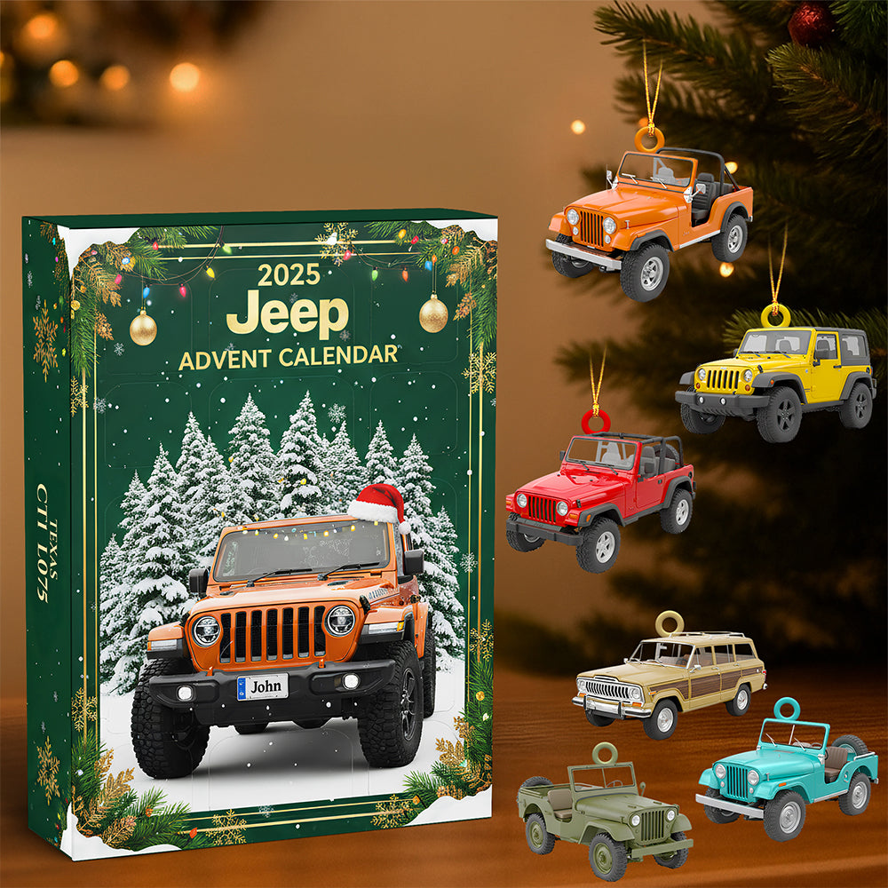 Off Road Lovers Advent Calendar Blind Box Personalized Christmas Gifts 04HYDT281025-Homacus