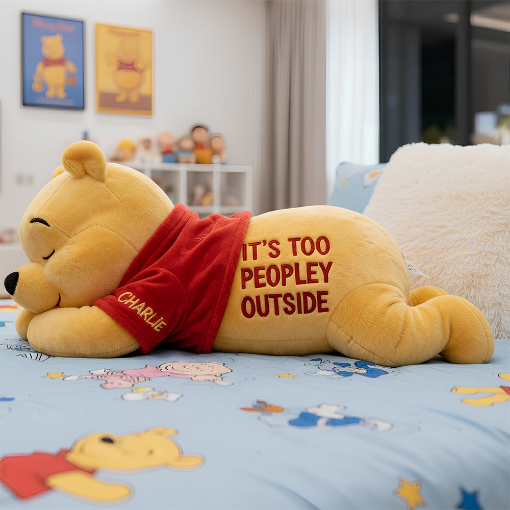 Cute Lazy Pillow, Personalized Gifts For Anti-Social 04qhdt151125-Homacus