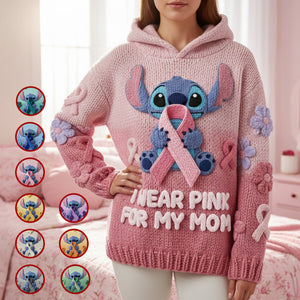 Ribbon Cancer Support Hoodie - Personalized Gift For Cancer Awareness 01NAMG051225-Homacus