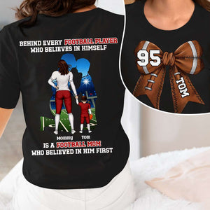 Football Mom Shirt Personalized Gifts For Mom 01OHDT010425PA-Homacus
