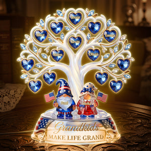 American Gnome Grandparent Light Box - Personalized Gifts For Grandparents 03pata020426-Homacus