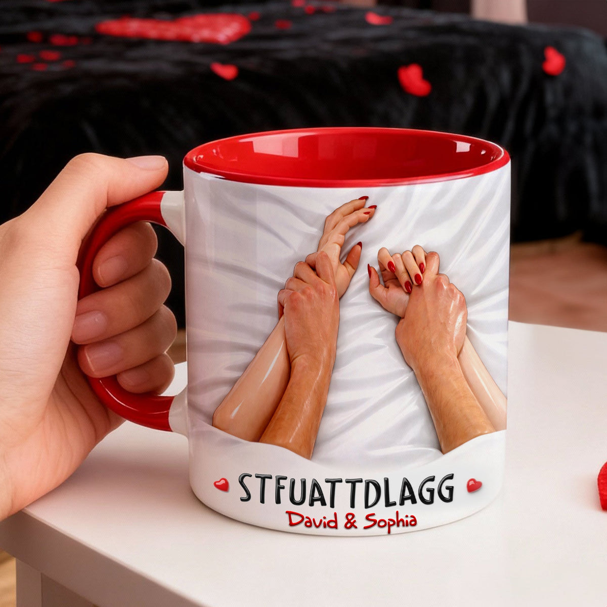 Naughty Together Couple Coffee Accent Mug - Personalized Gift For Couple 03HULU270126-Homacus