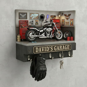 Motorcycle Key Hanger - Personalized Gifts For Motorcycle Lovers 01naqn151225-Homacus