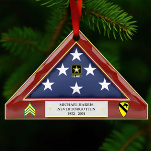 Honoring Heroes Christmas Military Ornament - Personalized Gifts For Veterans 02OHDT131025-Homacus