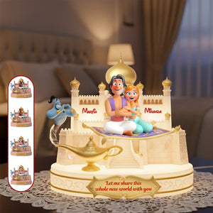 Romantic Couple Acrylic Light Box - Personalized Gifts For Couple 01KIMG031225-Homacus