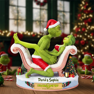 I F**king Love You Acrylic Plaque - Personalized Gifts For Couple 02ohlu101025-Homacus