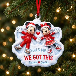 You And Me We Got This Christmas Ornament - Personalized Gifts For Couple 03todh280926
