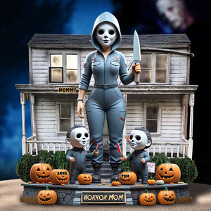 Horror Mom Slay Acrylic Plaque - Personalized Xmas Gifts For Mom 01qhdt160425-Homacus