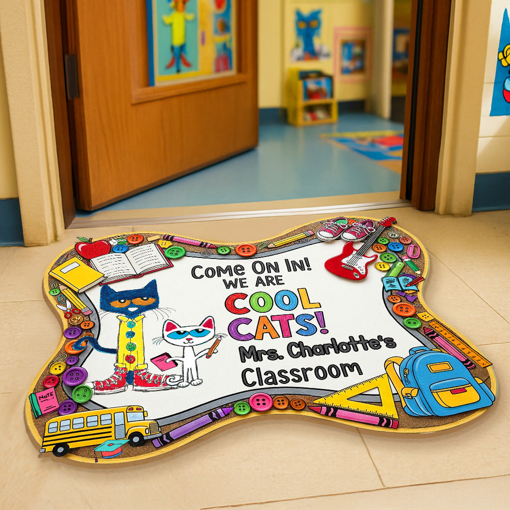 Back To School Doormat - Personalized Gifts For Teacher 01HUMG060825-Homacus