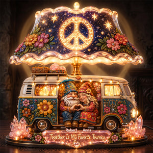 Peaceful Journey Light Box - Personalized Gifts For Couple 02padt070726