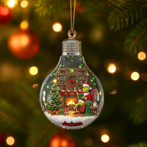 Personalized Gifts For Christmas, Book lover Ornament 01TOMG220825-Homacus