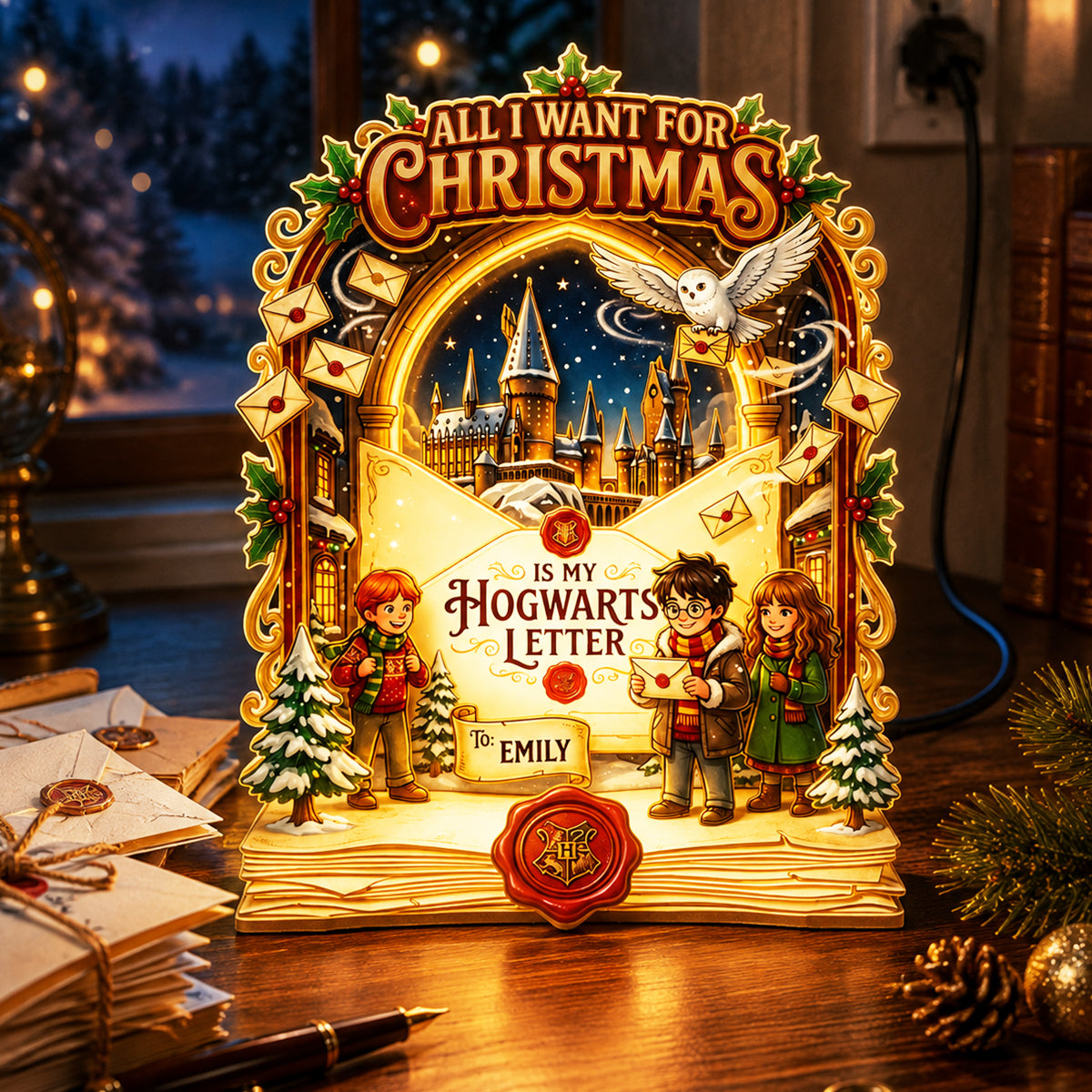 A Special Letter Acrylic Light Box - Personalized Christmas Gifts 03HADT110826-Homacus