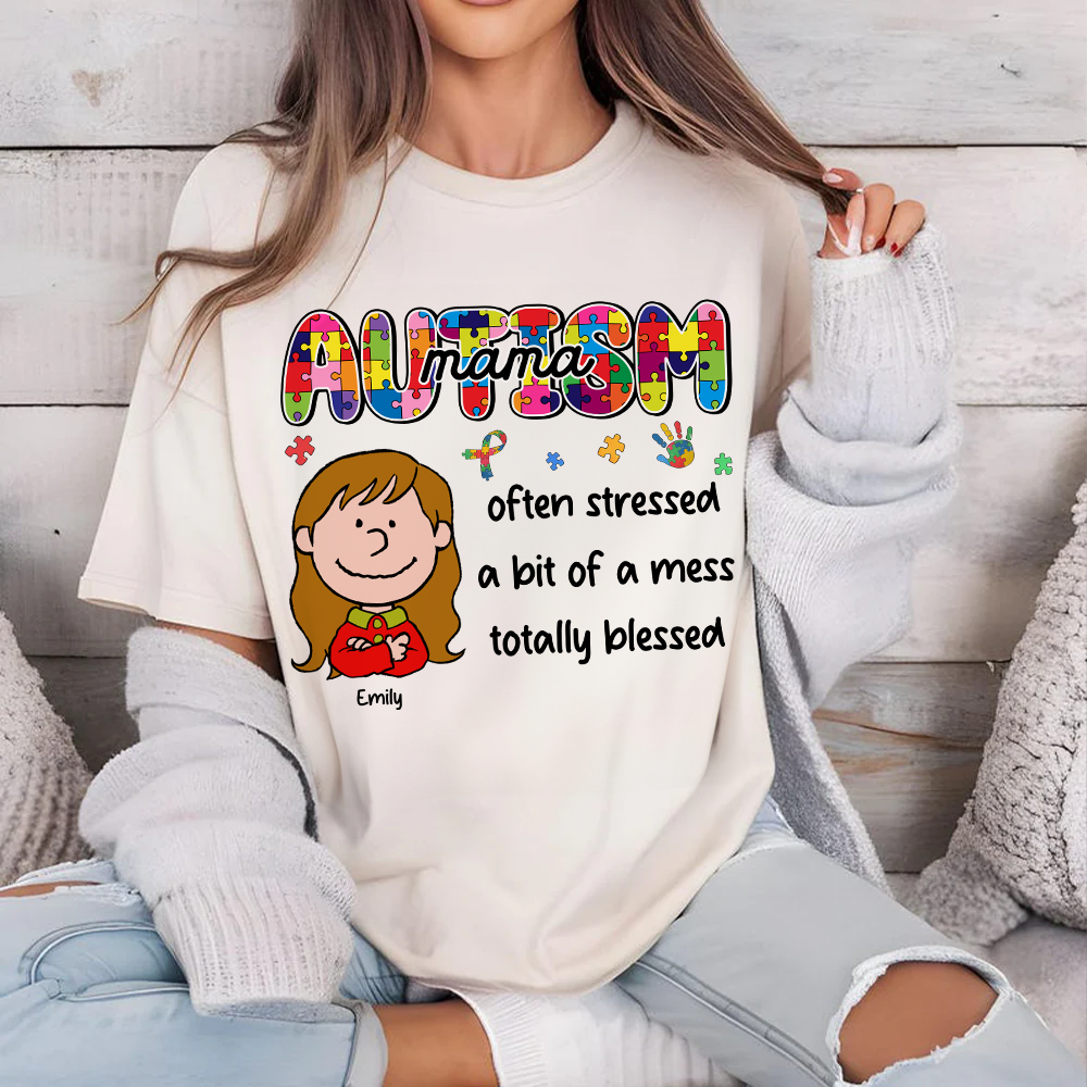 Personalized Gifts For Autism Mom Shirt 01topu240225hh-Homacus