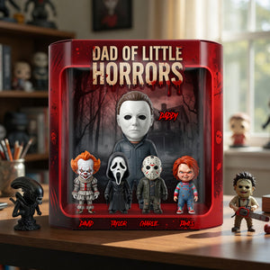 Dad Of Little Horrors Acrylic Plaque - Personalized Gifts For Dads 01nalu040526-Homacus