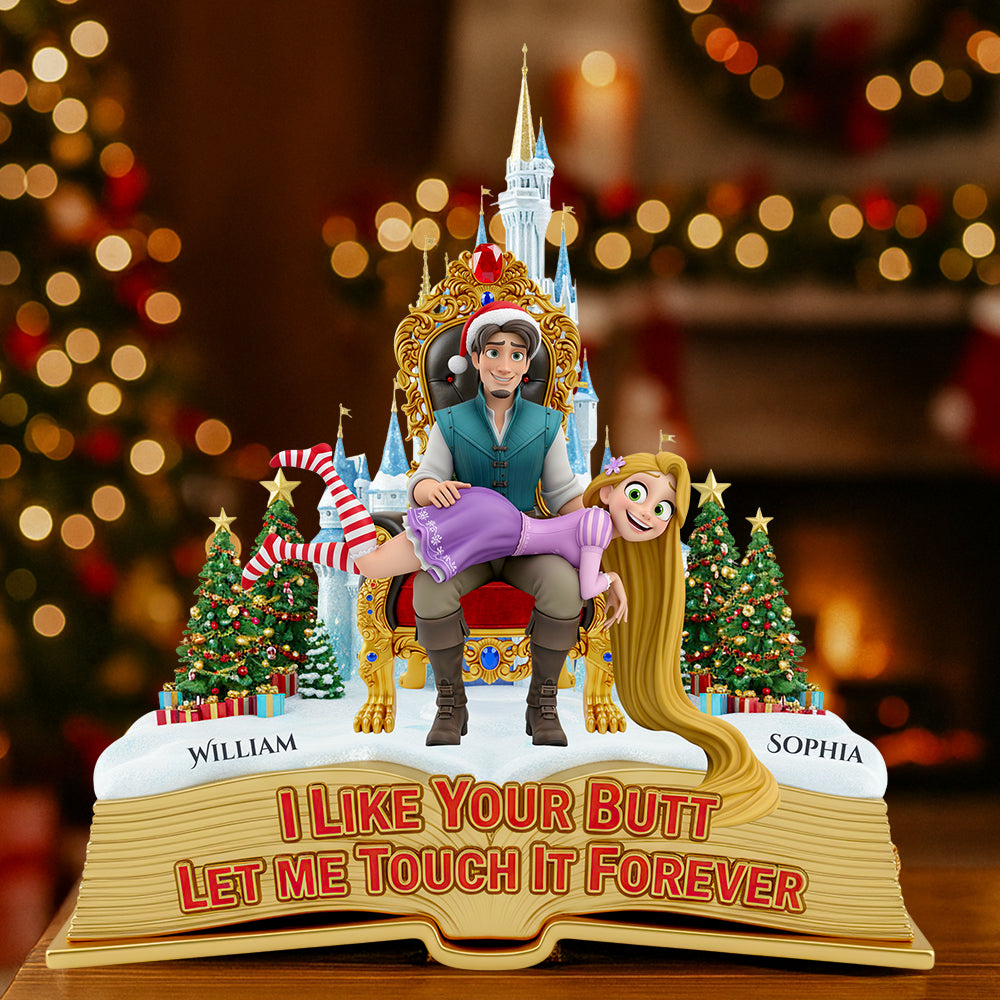 Touch Of Love Christmas Acrylic Plaque Personalized Gifts For Couple 01NADT160925-Homacus