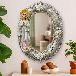 Personalized Gifts For Virgin Mary Lovers Mirror 06naqn240725-Homacus
