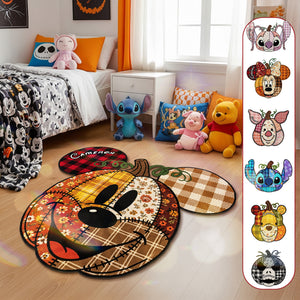 Pumpkin Halloween Custom Shape Doormat - Personalized Gifts For Halloween 04NAMG110825-Homacus