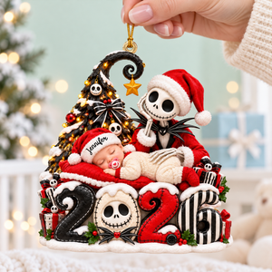 Baby Whimsical Christmas 2026 Ornament - Personalized Christmas Gifts For Kids 08tyqn231026-Homacus