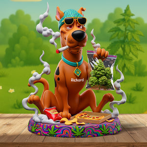 Stoner Pup Snack Acrylic Plaque - Personalized Gifts For Stoner 04TOQN180625-Homacus