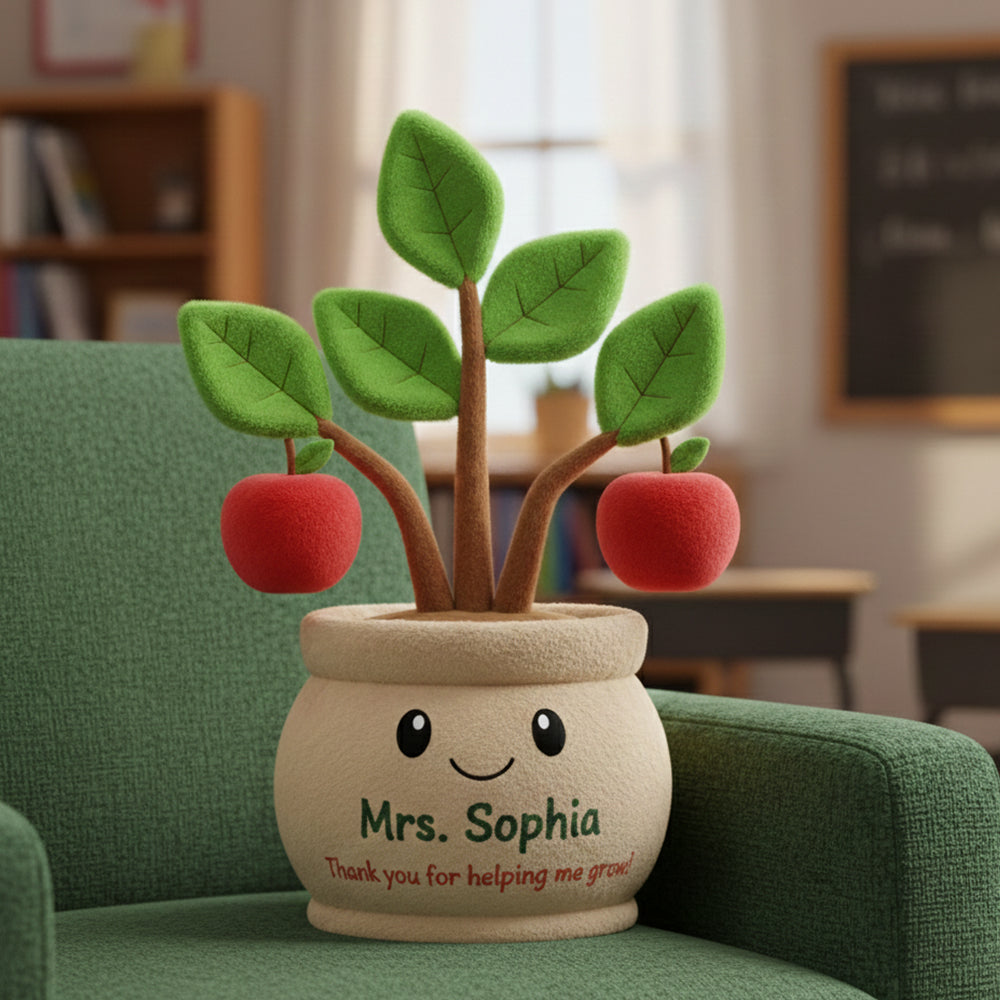 Blooming Gratitude Teacher Pillow - Personalized Gifts For Teachers 05NATN211125-Homacus