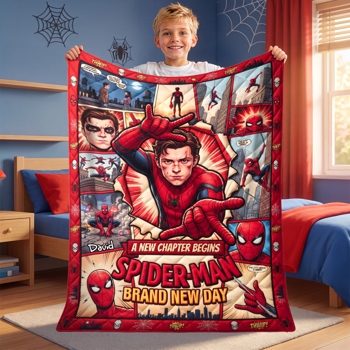 Mischievous Warrior Fresh Start Blanket - Personalized Gifts 03tydh070826