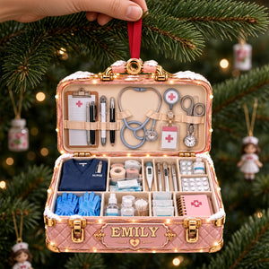 Nurse Christmas Ornament - Personalized Gifts for Christmas 09ttlu081026-Homacus
