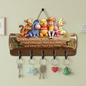 Sweet Friendship Acrylic Key Hanger - Personalized Gifts For Friends 04pamg110226-Homacus