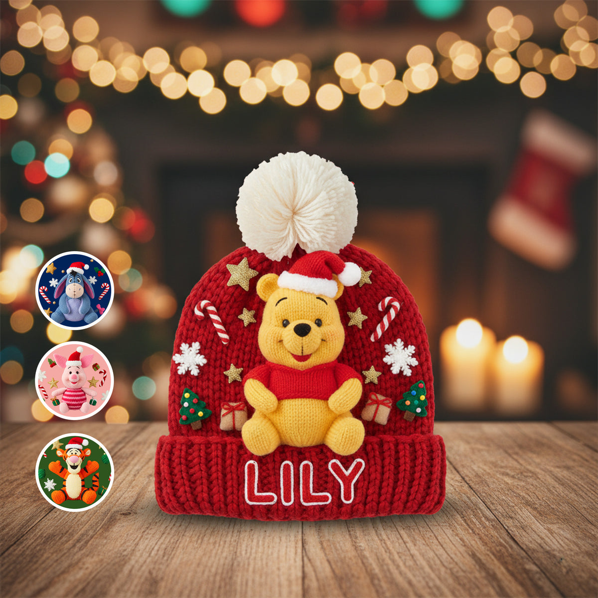 Personalized Gifts For Cartoon Lovers Bobble Beanie Hat 05namg011025-Homacus