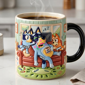 Sleepy Dad Magic Coffee Mug - Personalized Gifts For Father 04QHTN190526-Homacus