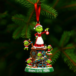 Grandparent’s Little Helpers Ornament - Personalized Gift For Grandparents 04PALU171125-Homacus