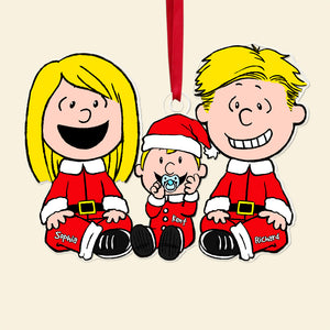 Family Christmas Ornament - Personalized Gifts For Family 05acqn191124hh-NEW-Homacus
